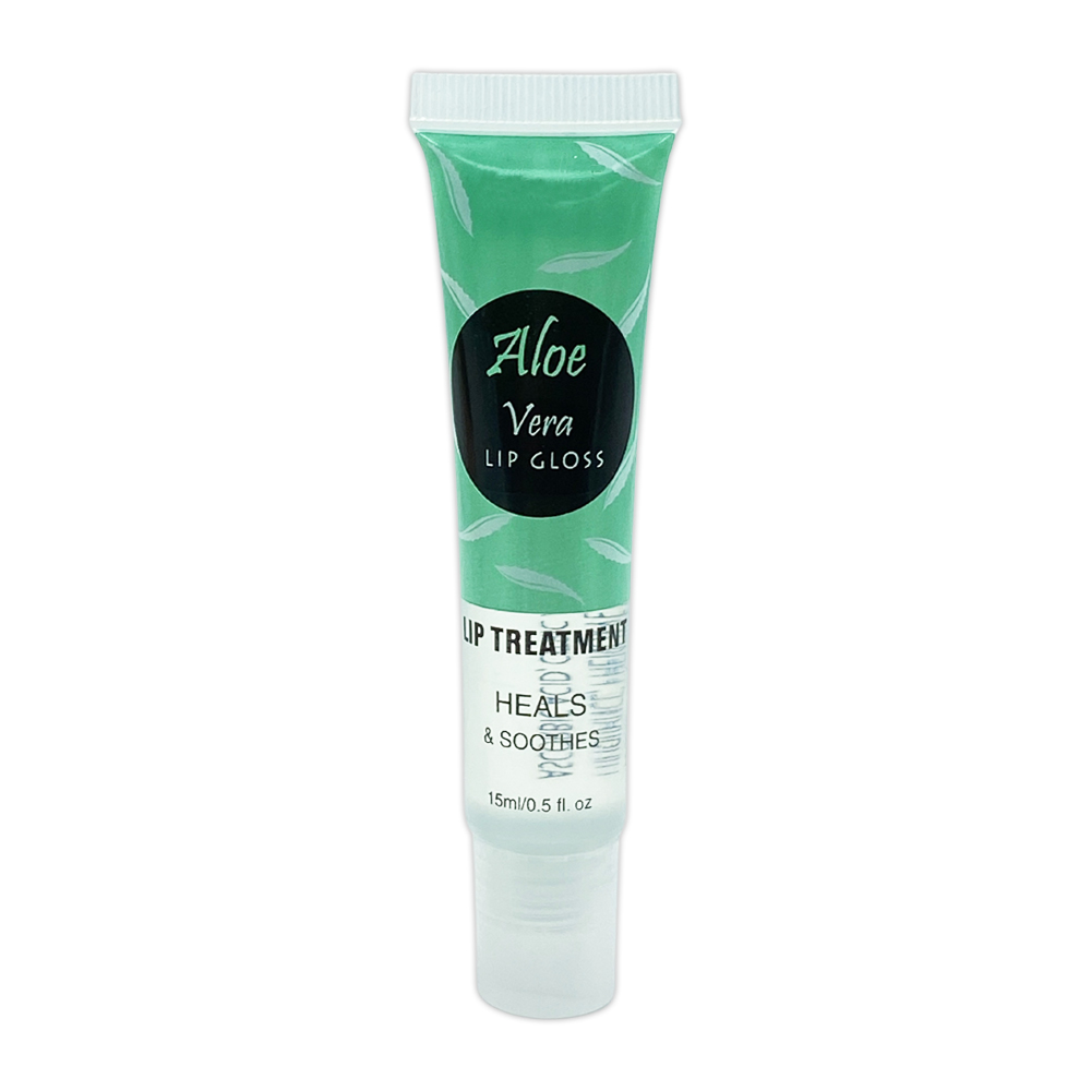 Ebo Lip Gloss Lip Treatment Heals And Soothes Aloe Vera 0.5 Oz