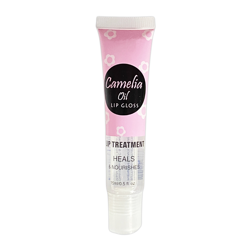 Ebo Lip Gloss Lip Treatment Heals And Nourishes Camelia Oil 0.5 Oz