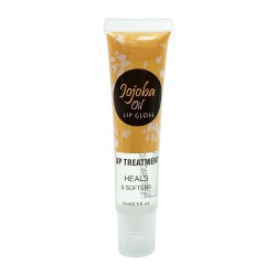 Ebo Lip Gloss Lip Treatment Heals And Soothes Jojoba Oil 0.5 Oz 