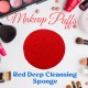 Ebo Cosmetic Makeup Sponge Red Cosmetic Sponge 2 Pcs