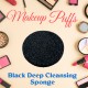 Ebo Cosmetic Makeup Sponge Black Cosmetic Sponge 2 Pcs