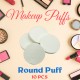 Ebo Cosmetic Makeup Sponge Powder Puff Foundation Sponge Blender Round Makeup Puff 10 Pcs