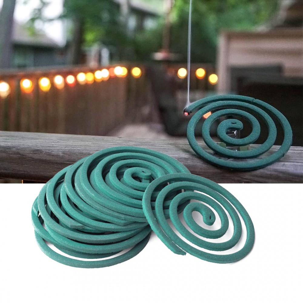 PIC Mosquito Repelling Coils -12 Pack (4 Coils Each Pack), Mosquito Repellent for Outdoor Spaces