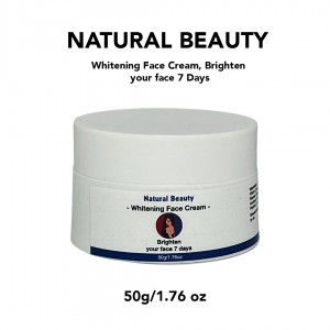 Natural Beauty Whitening Face Cream - 1.76 Fl. Oz