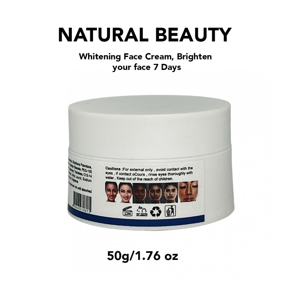 Free Shipping Natural Beauty Whitening Face Cream - 1.76 fl. oz