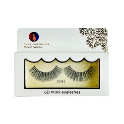 Natural Look 6D False Faux Mink Eyelashes 3d41