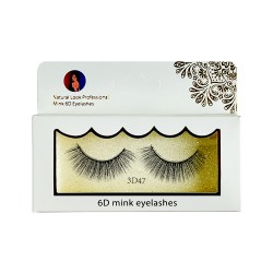 Natural Look 6D False Faux Mink Eyelashes 3d47