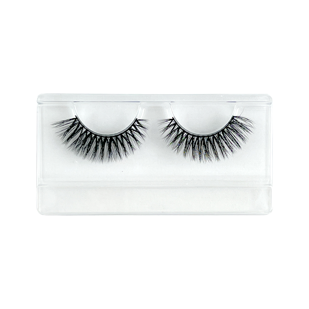 Free Shipping Natural Look 6D False Faux Mink Eyelashes 3d77