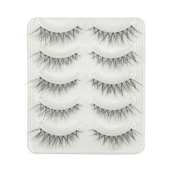 Natural Look 3D False Eyelashes 5 Pairs 007 Natural Look 3D False Eyelashes 5 Pairs 007