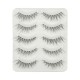 Free Shipping Natural Look 3D False Eyelashes 5 Pairs 007