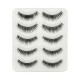Free Shipping Natural Look 3D False Eyelashes 5 Pairs 012