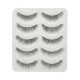 Free Shipping Natural Look 3D False Eyelashes 5 Pairs 015