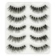 Free Shipping Natural Look 3D False Eyelashes 5 Pairs 045