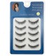Free Shipping Natural Look 3D False Eyelashes 5 Pairs 045