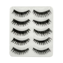 Natural Look 3D False Eyelashes 5 Pairs 066 Natural Look 3D False Eyelashes 5 Pairs 066