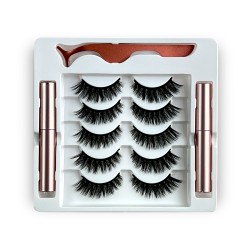 Natural Look Magnetic False Eyelashes With Eyeliner And Applicator 5 Pair Eyelashes Kit Ds03 Natural Look Magnetic False Eyelashes With Eyeliner And Applicator 5 Pair Eyelashes Kit Ds03