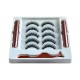 Free Shipping Natural Look Magnetic False Eyelashes With Eyeliner And Applicator 5 Pair Eyelashes Kit Ds27
