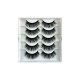 Free Shipping Natural Look Magnetic False Eyelashes With Eyeliner And Applicator 5 Pair Eyelashes Kit Ds53