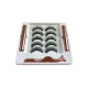 Free Shipping Natural Look Magnetic False Eyelashes With Eyeliner And Applicator 5 Pair Eyelashes Kit Ds53