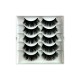 Free Shipping Natural Look Magnetic False Eyelashes With Eyeliner And Applicator 5 Pair Eyelashes Kit Ds64
