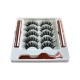 Free Shipping Natural Look Magnetic False Eyelashes With Eyeliner And Applicator 5 Pair Eyelashes Kit Ds64