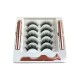 Free Shipping Natural Look Magnetic False Eyelashes With Eyeliner And Applicator 5 Pair Eyelashes Kit Ds65