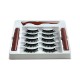 Free Shipping Natural Look Magnetic False Eyelashes With Eyeliner And Applicator 5 Pair Eyelashes Kit Ds70