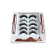Free Shipping Natural Look Magnetic False Eyelashes With Eyeliner And Applicator 5 Pair Eyelashes Kit MIX2
