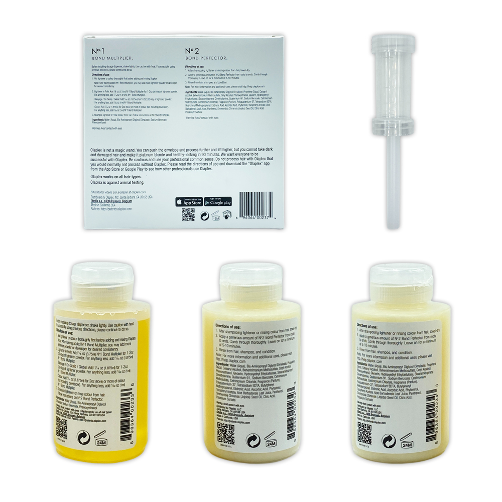 Olaplex Traveling Stylist Kit 3pc No 1 And No 2 3.3 Oz