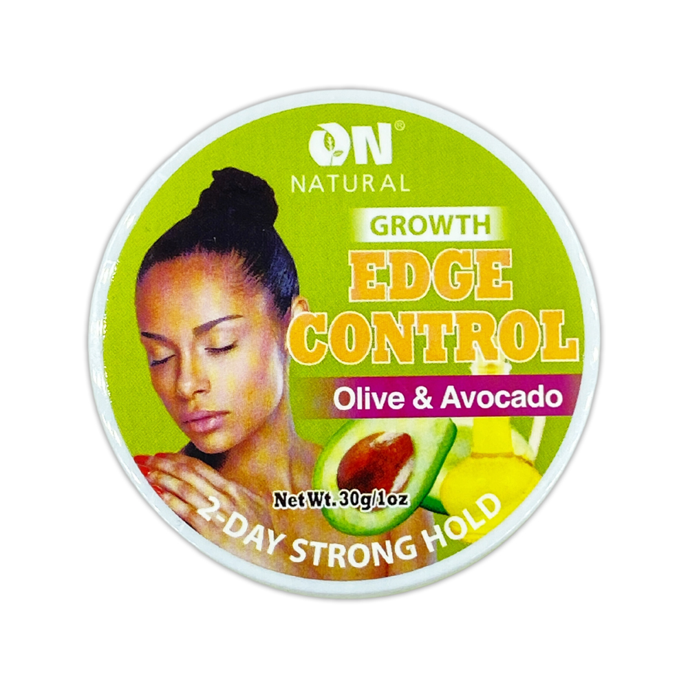 On Natural Edge Control 3 Day Hold Olive And Avocado Extreme Hold Edge Control No Flakes Guaranteed 1 Oz