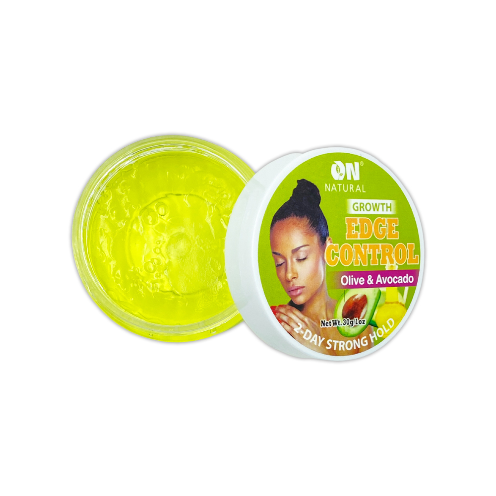 On Natural Edge Control 3 Day Hold Olive And Avocado Extreme Hold Edge Control No Flakes Guaranteed 1 Oz
