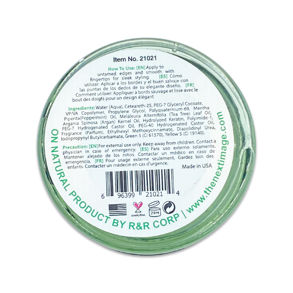 On Natural Edge Control 3 Day Hold Peppermint And Tea Tree Oil Extreme Hold Edge Control No Flakes Guaranteed 1 Oz