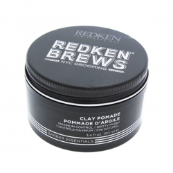 Redken Brews Clay Pomade Maximum Control For Men - 3.4 Oz