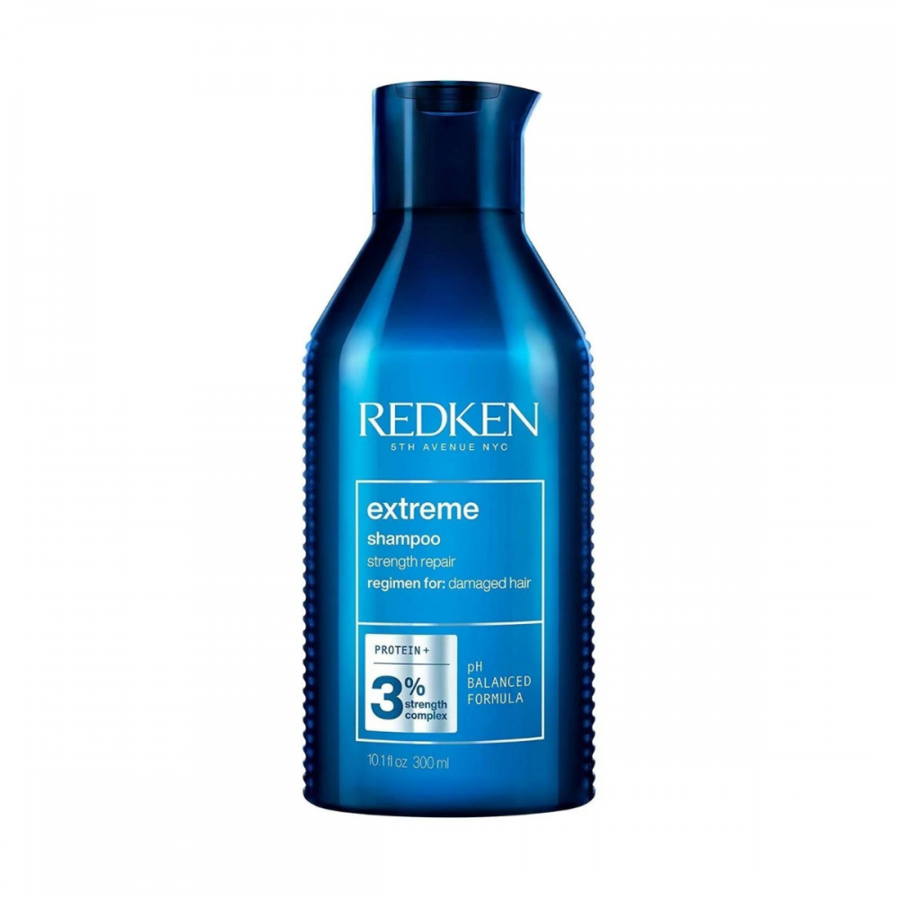 Free Shipping Redken Extreme Shampoo Protein+ 3% Strength Complex for Strength Repair - 10.1 oz