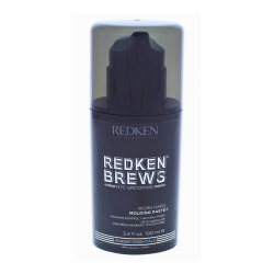 Redken Brews Work Hard Molding Hair Paste Maximum Control For Men - 3.4 Oz