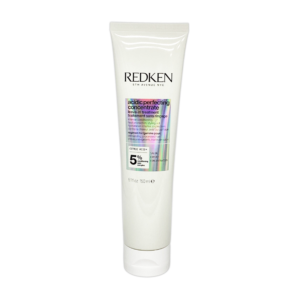 Redken 5th Avenue Nyc Acidic Perfecting Concentrate Leave In Treatment Intense Conditioning 5.1 Oz