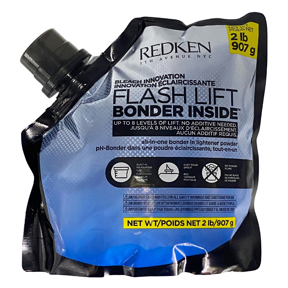 Free Shipping Redken Flash Lift Bonder Inside All In One Bonder Lightening Hair Bleach Powder 2 LB