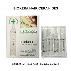 Salerm Biokera Hair Ceramides Conditioning And Protecting - 4 Phials Of 0.44 Oz Salerm Biokera Hair Ceramides Conditioning And Protecting - 4 Phials Of 0.44 Oz