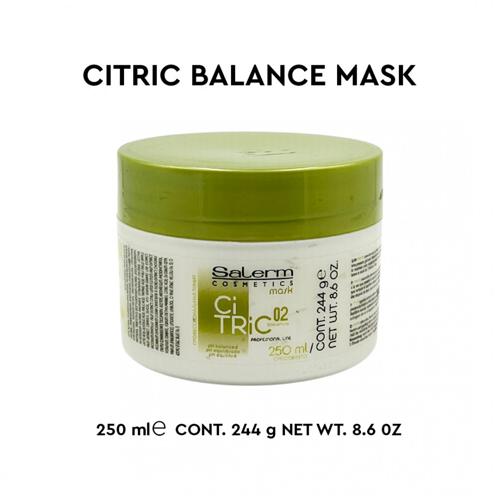 Free Shipping Salerm CiTric 02 Balancing Mask - 8.6 oz