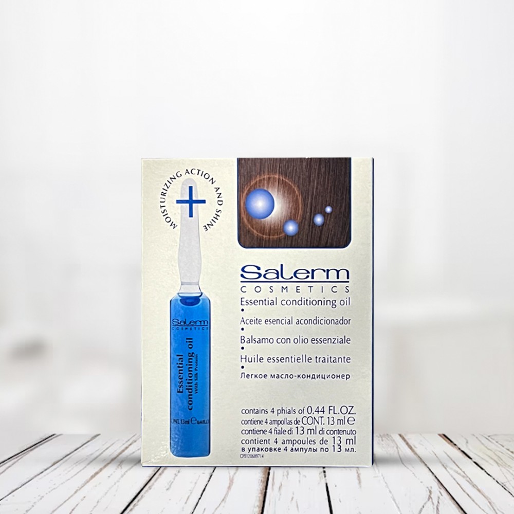 Free Shipping Salerm Essential Conditioning Oil - 4 vials of 0.44 oz
