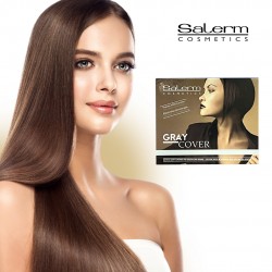 Salerm Cubre Canas Gray Cover Treatment Serum - 12 Vials Of 0.17 Oz