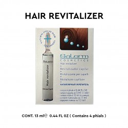 Salerm Hair Scalp Revitalizer Natural Liquid Hair Ceramides - 4 Vials Of 0.44 Oz Salerm Hair Scalp Revitalizer Natural Liquid Hair Ceramides - 4 Vials Of 0.44 Oz