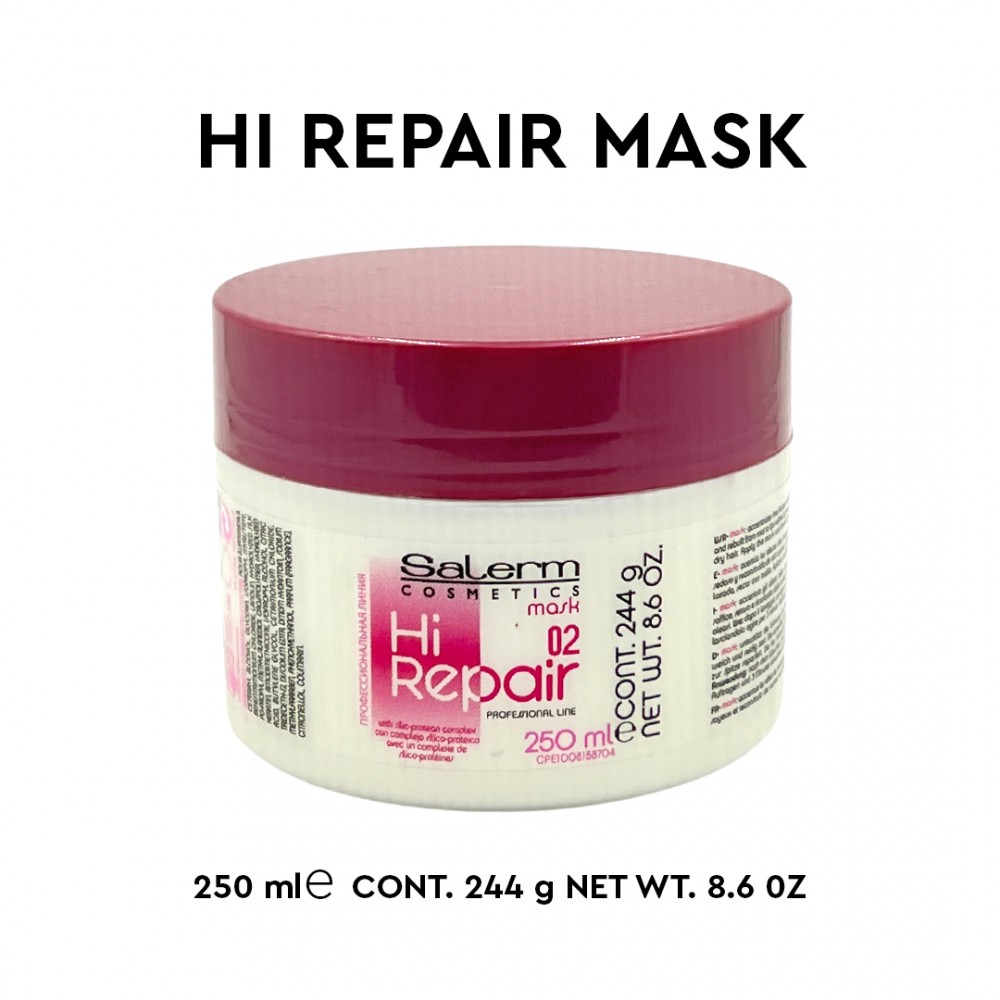 Free Shipping Salerm Hi Repair Mask 02 - 8.6 oz