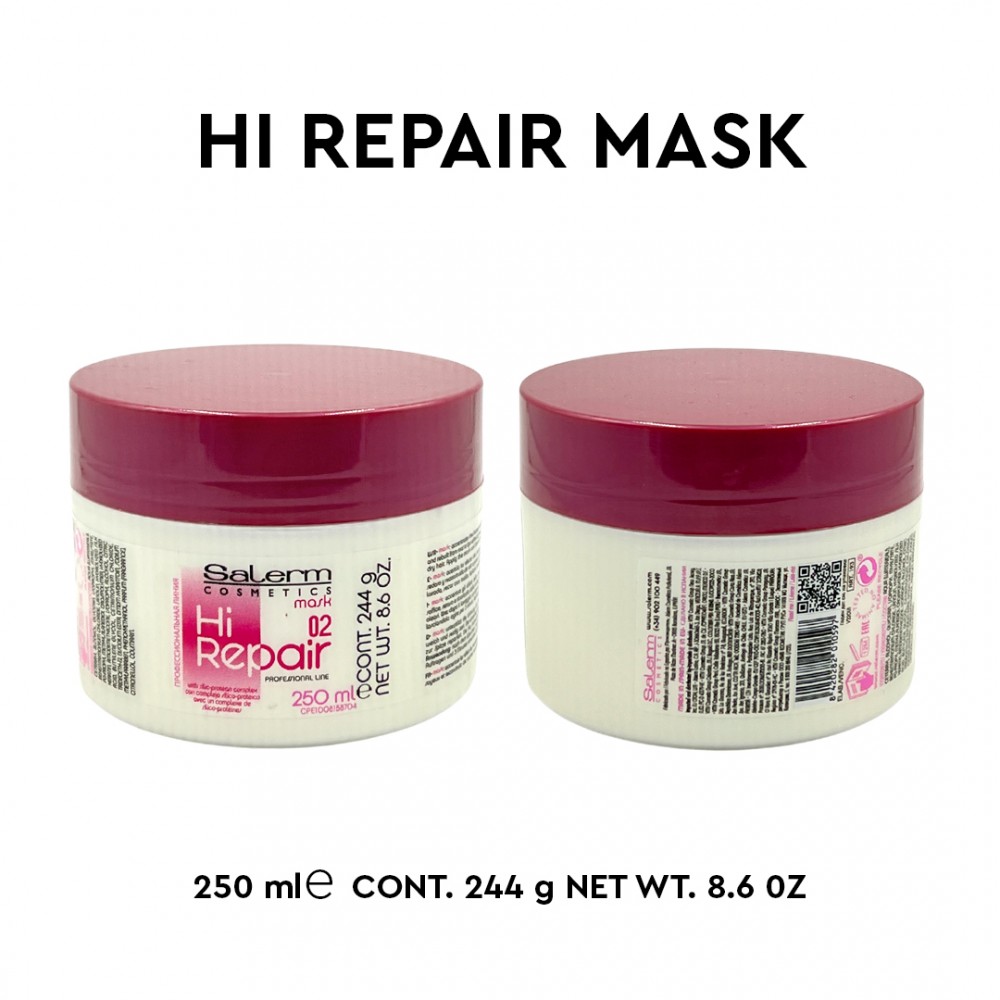 Free Shipping Salerm Hi Repair Mask 02 - 8.6 oz