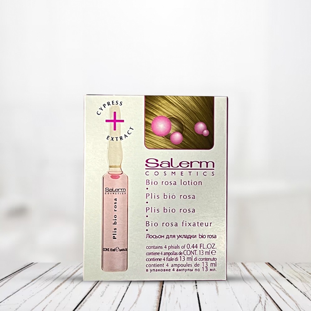 Free Shipping Salerm Bio Rosa Lotion - 4 vials of 0.44 oz