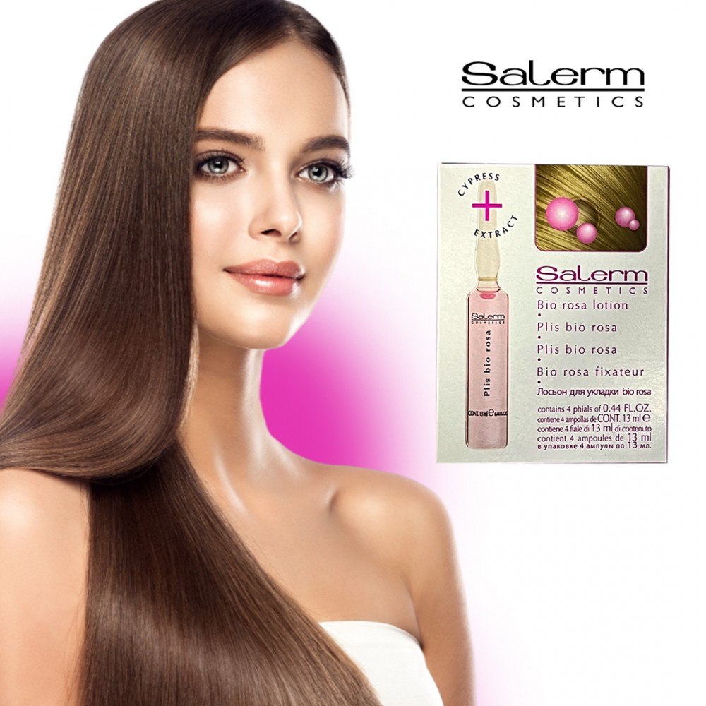Free Shipping Salerm Bio Rosa Lotion - 4 vials of 0.44 oz