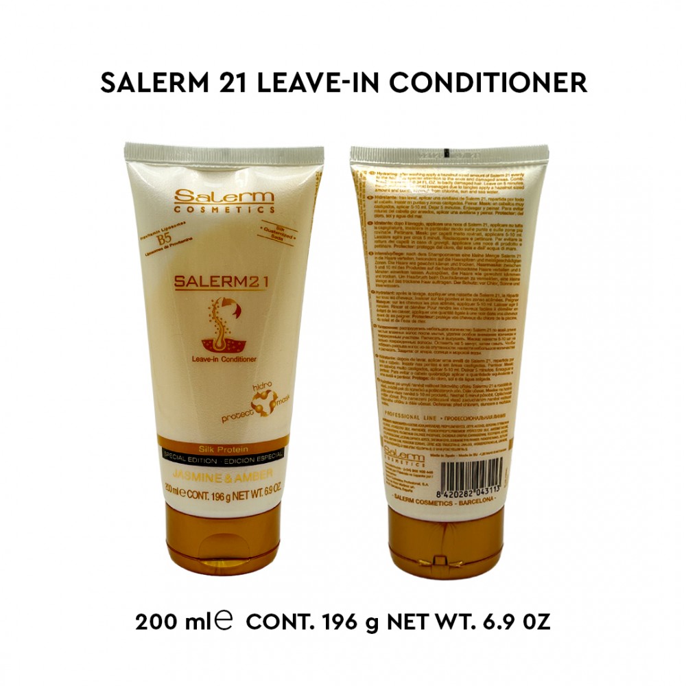 Free Shipping Salerm 21 Silk Protein Leave-In Conditioner Jasmine & Amber - 6.9 oz