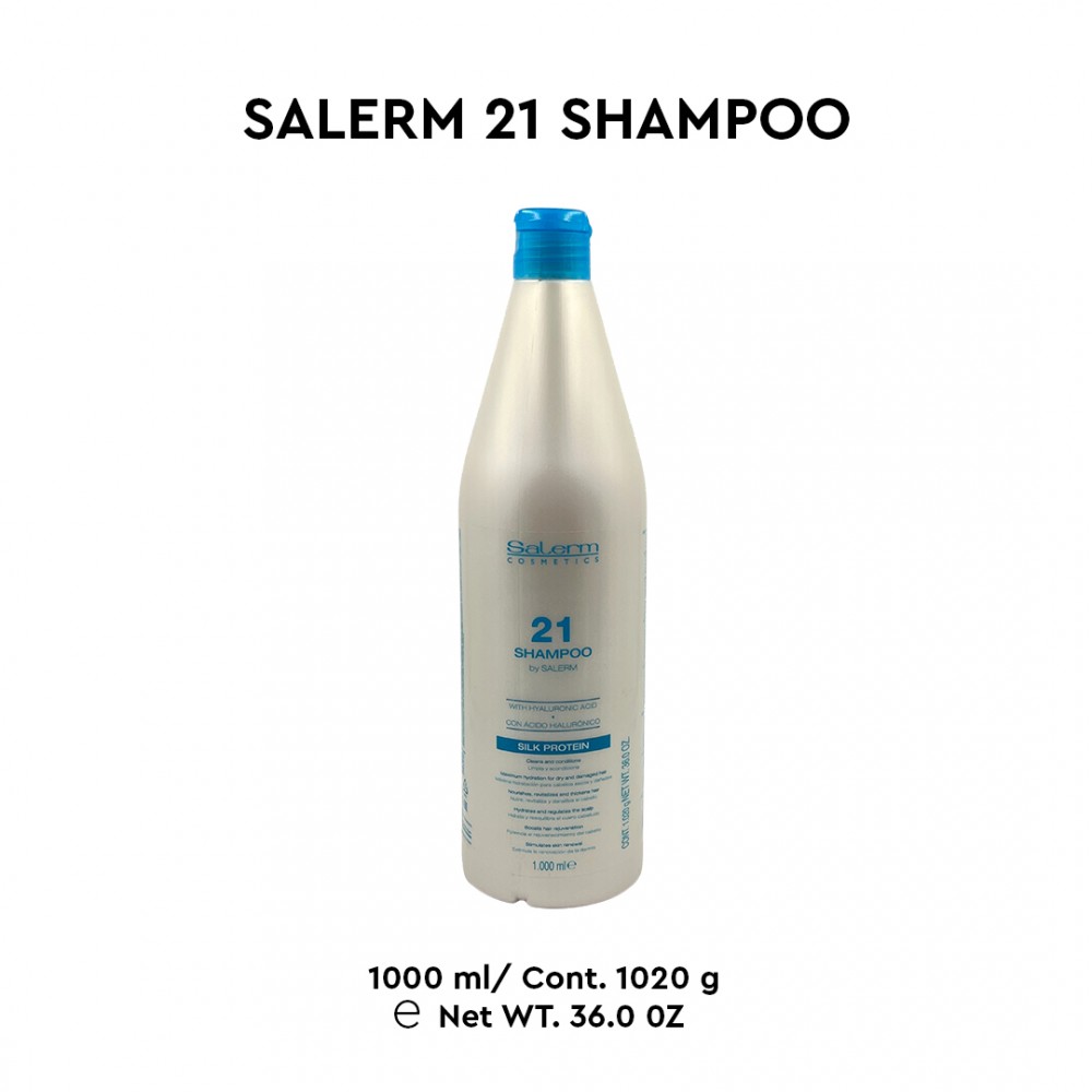 Free Shipping Salerm 21 Silk Protein Shampoo with Hyaluronic Acid - 36 oz