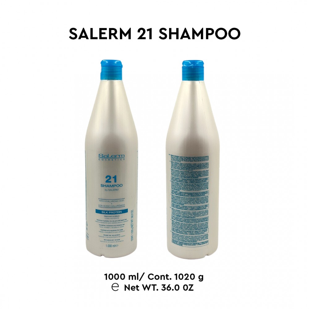 Free Shipping Salerm 21 Silk Protein Shampoo with Hyaluronic Acid - 36 oz