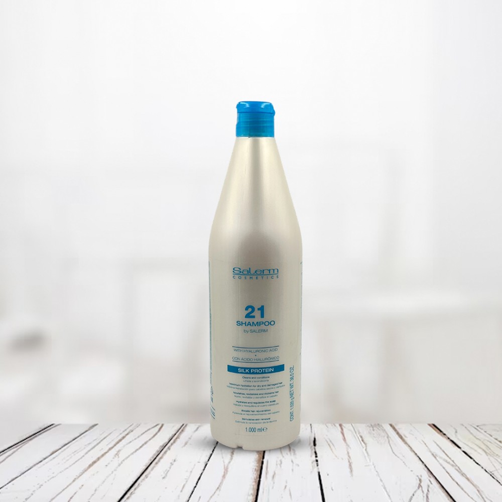 Free Shipping Salerm 21 Silk Protein Shampoo with Hyaluronic Acid - 36 oz
